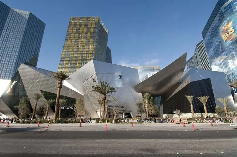 Crystals Retail Center in Las Vegas Upscale Luxury Mall