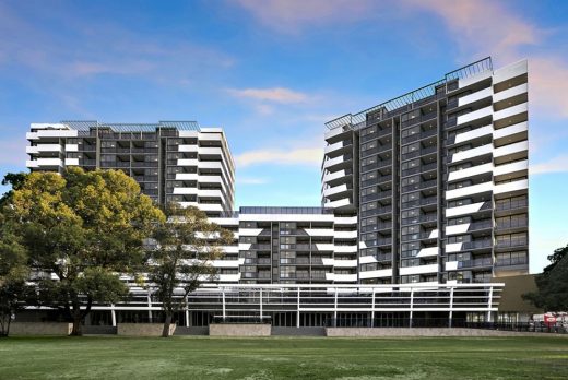 The Curtain Apartments Wolli Creek building