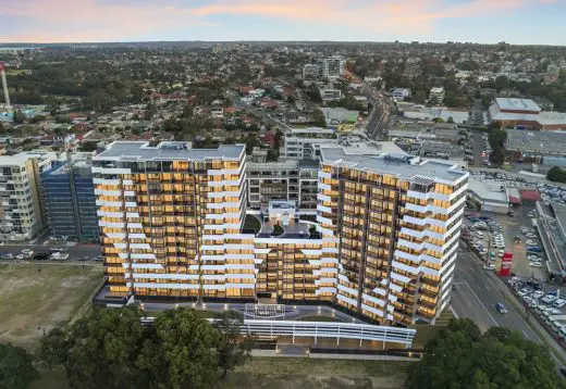 The Curtain Apartments Wolli Creek building
