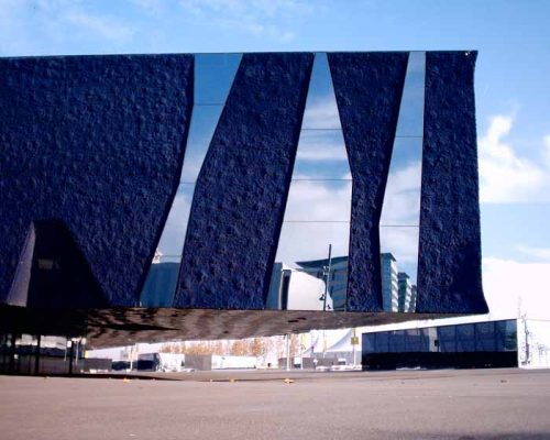 Barcelona Forum building by Swiss architects Herzog and de Meuron