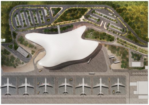 Gelendzhik Airport Building Russia by Studio Fuksas Architects