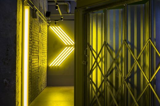 Gymbox interior lighting