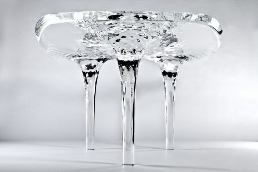 Zaha Hadid Liquid Glacial Table