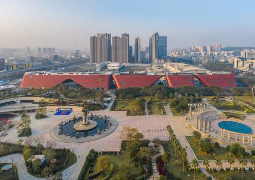 Longgang Cultural Centre in Shenzhen