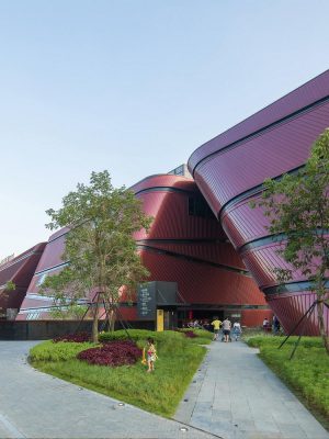 Longgang Cultural Centre in Shenzhen