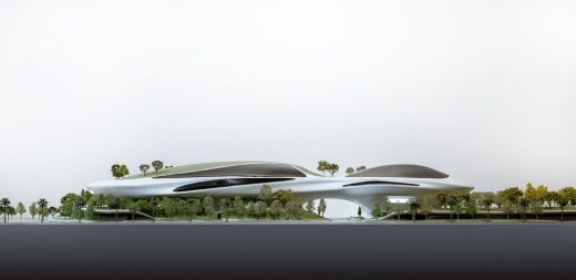 Lucas Museum of Narrative Art (Los Angeles) model by MAD Architects