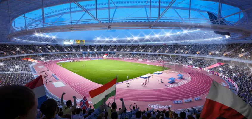 National Athletics Center Budapest, Sports Facility