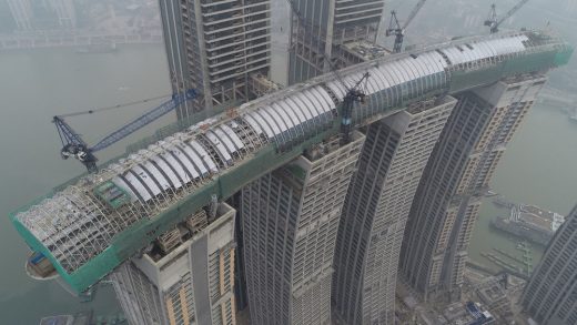 Raffles City Chongqing buildings for CapitaLand