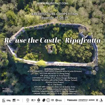 Reuse of Ripafratta Castle Architecture Competition, Tuscany, Italy