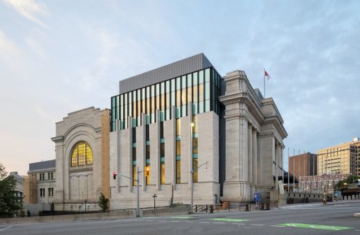 The Senate of Canada Building in Ottawa