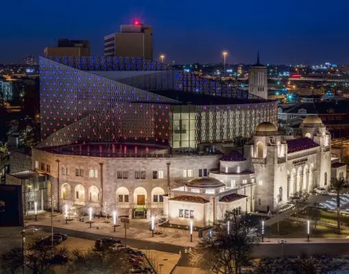 Tobin Center for the Performing Arts by LMN Architects Seattle