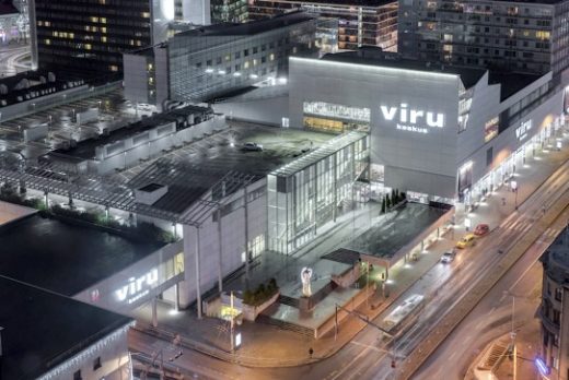 Viru Keskus Shopping Centre in Tallinn building