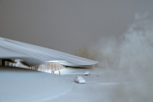 Yabuli CEF Conference Center building model by MAD Architects