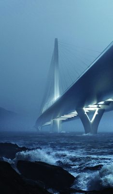 Danjiang Bridge in Taipei