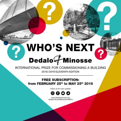 Dedalo Minosse Prize 2019 Awards