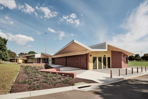 Sporting Pavilion Melbourne building design by CohenLeigh Architects