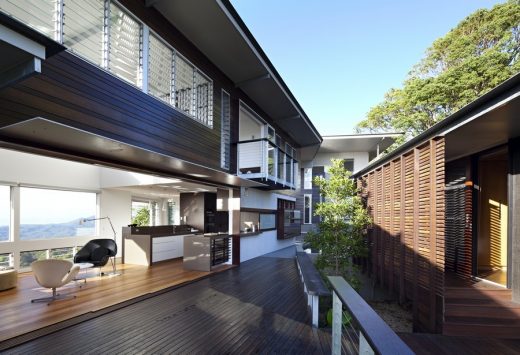 Glass House Mountains Queensland home design by Bark Design Architects