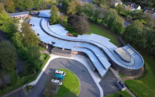 Hazelwood School Glasgow building in Scotland