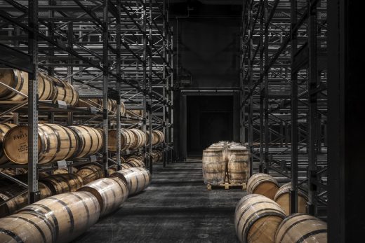 Kyro Distillery Barrel Storage in Kalpatie Isokyro