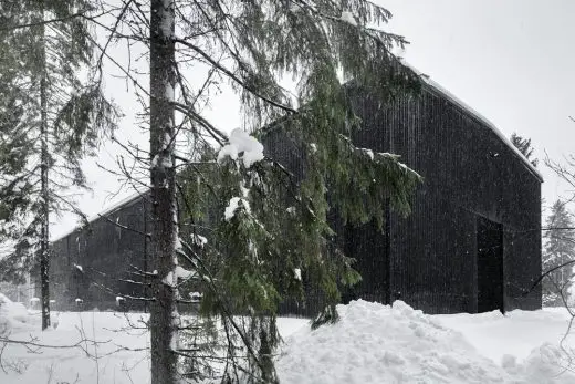 Kyro Distillery Barrel Storage in Kalpatie Isokyro Finnish Architecture News