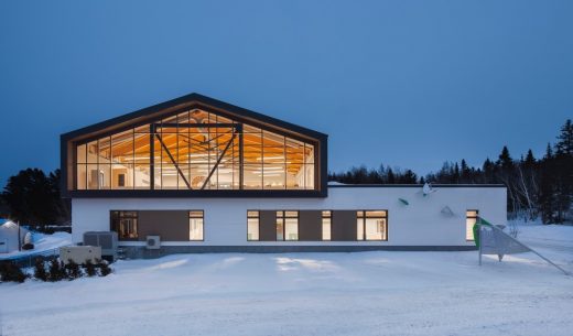 Metis Beach Intermediate School in Quebec - Canadian Architecture News