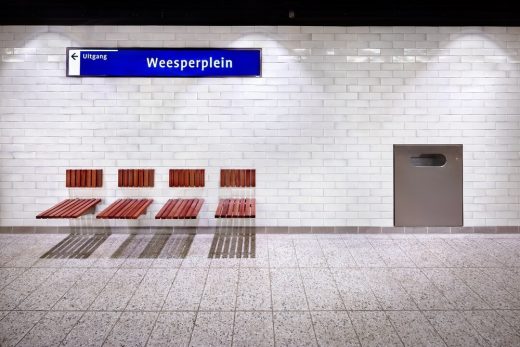 Metro Oostlijn in Amsterdam