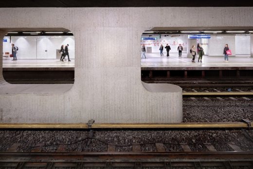 Metro Oostlijn in Amsterdam