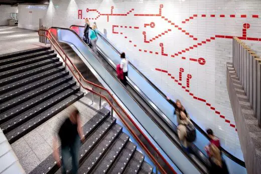 Metro Oostlijn in Amsterdam