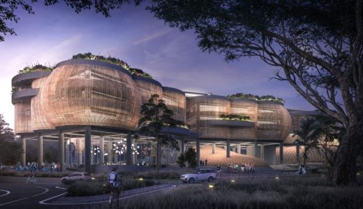 New Academic Complex at La Salle University Laguna design by CAZA