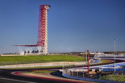 Observation Tower Austin: Circuit of the Americas Building in Texas