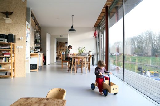 New Rural Homes in Holland design by bureau SLA & Zakenmaker, Netherlands