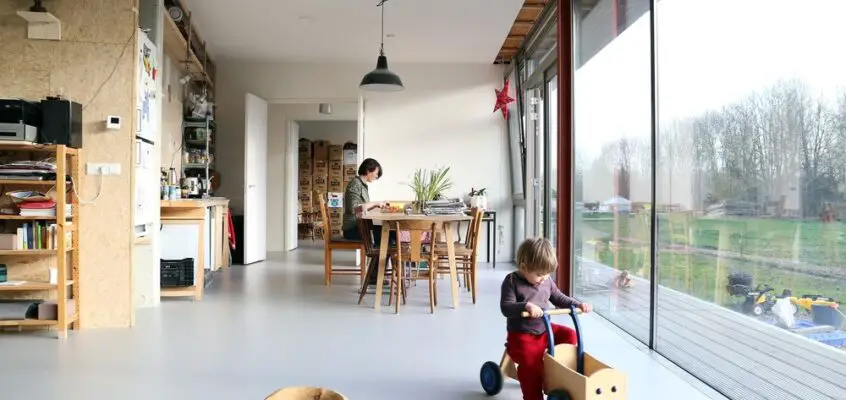 Oosterwold Co-living Complex in Almere, Netherlands