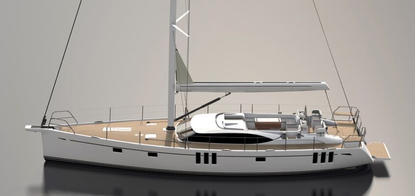 The Oyster 565 60ft Sailboat: beauty + efficiency