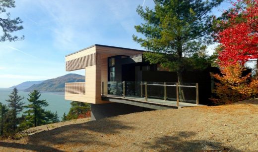 Residence Le Nid on the St Lawrence River Quebec