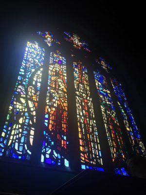 St Andrews Wesley United Church stained glass window