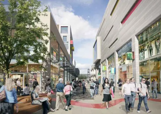 Stevenage Town Centre building by BDP Architects