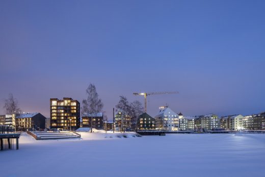 Swedens Tallest Timber Building Vasteraas