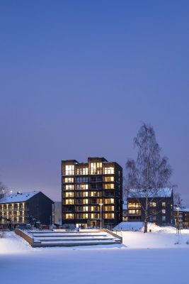 Swedens Tallest Timber Building Vasteraas