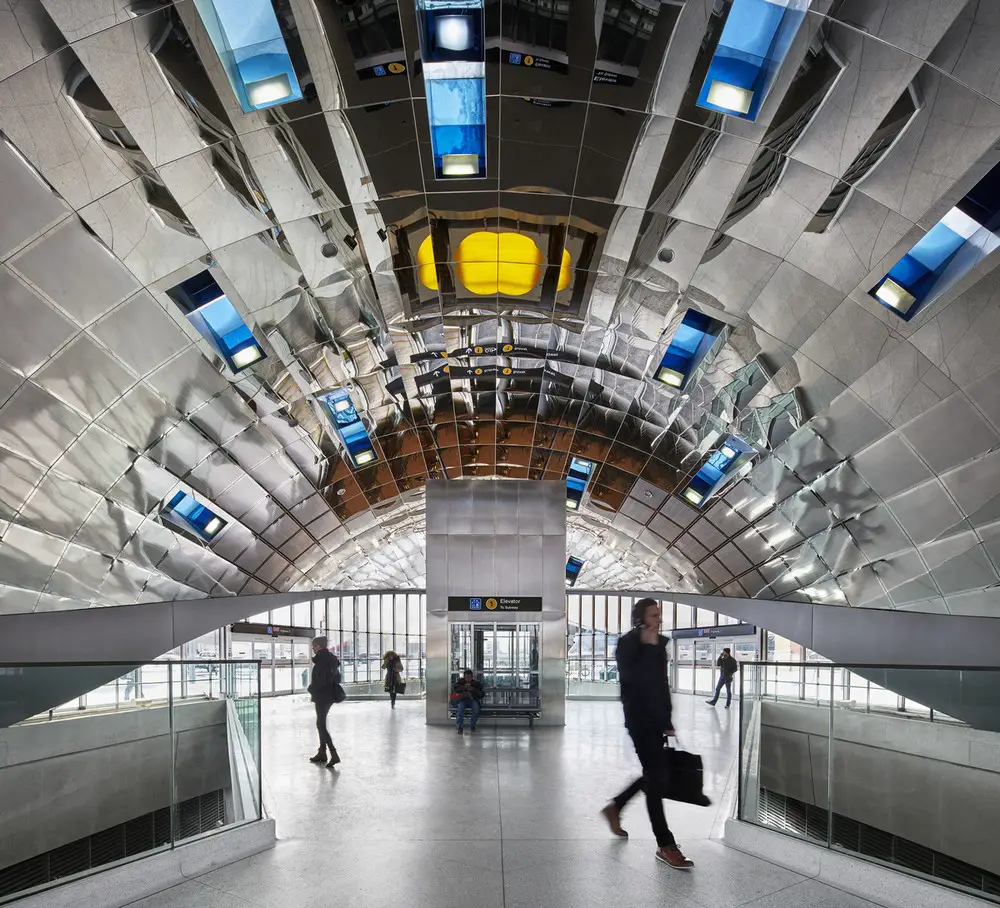 Vaughan Metropolitan Centre Transit Station in Toronto