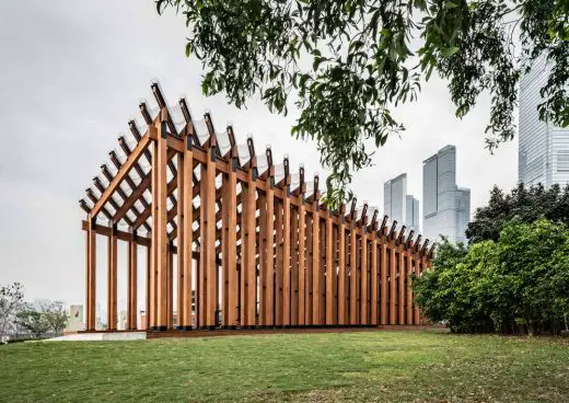 West Kowloon Competition Pavilion, designed by New Office Works