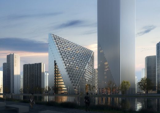 Xinhu Hangzhou Prism Building in Zhejiang