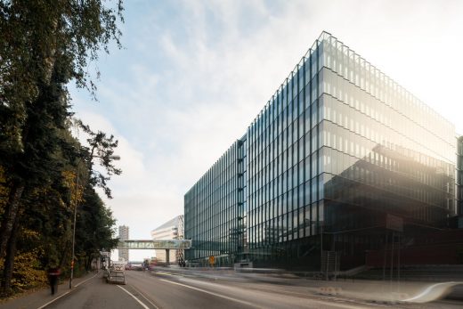 Biomedicum at the Karolinska Institute in Stockholm