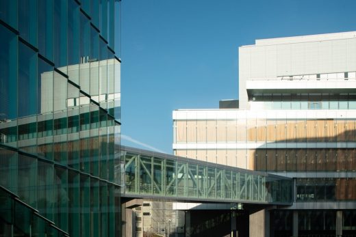 Biomedicum at the Karolinska Institute in Stockholm