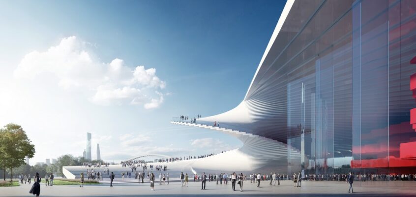 Grand Opera House in Shanghai by Snøhetta