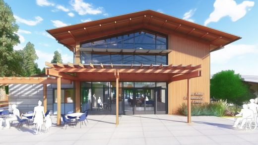 Californian Visitor Centre building design