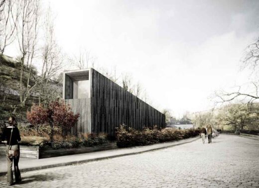 MacKenzie Place Allotments Shed Edinburgh by Sutherland Hussey Architects