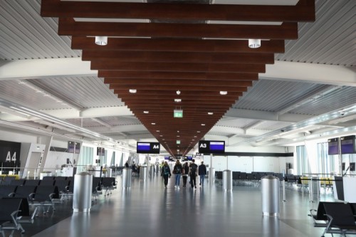 The Pier Manchester Airport Terminal 2 Building interior