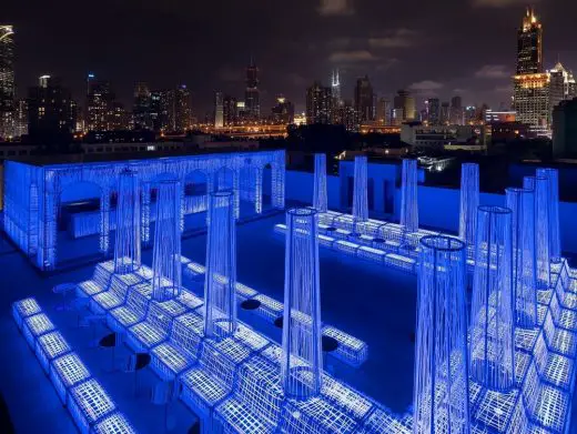 Nyx Rooftop Bar in Central Shanghai