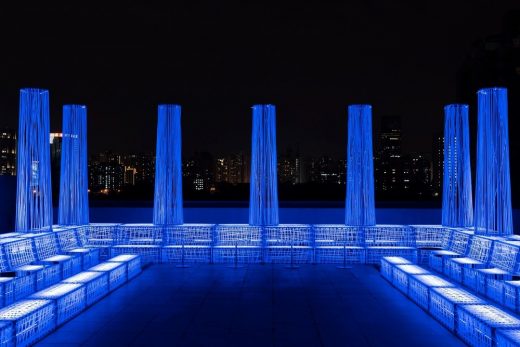 Nyx Rooftop Bar in Central Shanghai