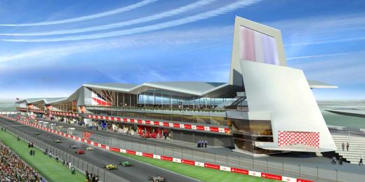 Silverstone Pitlane & Paddock complex design